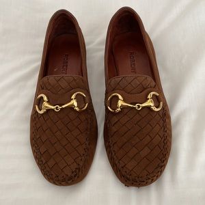 Robert Zure  Cashmere Suede Perlata Sigaro Driver size 7.5